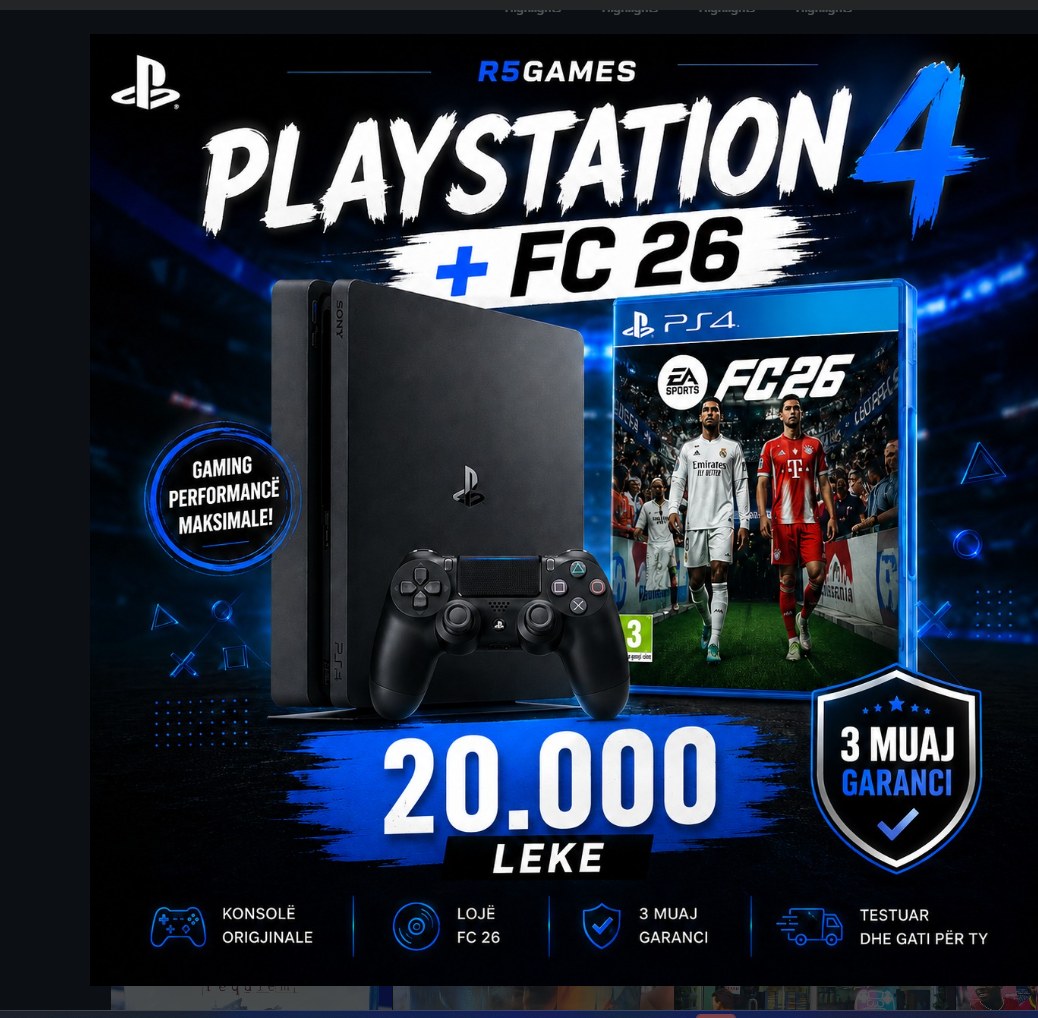 PlayStation 4 + FC 26