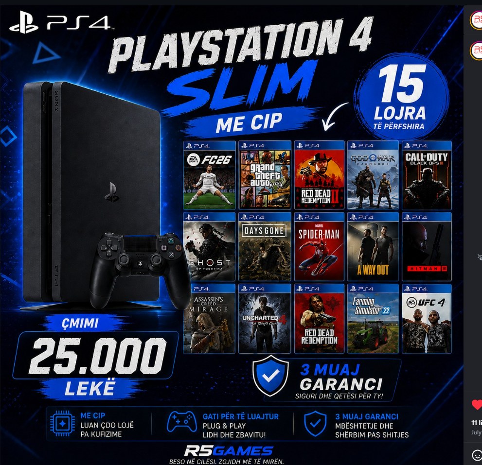 PS4 Slim me chip