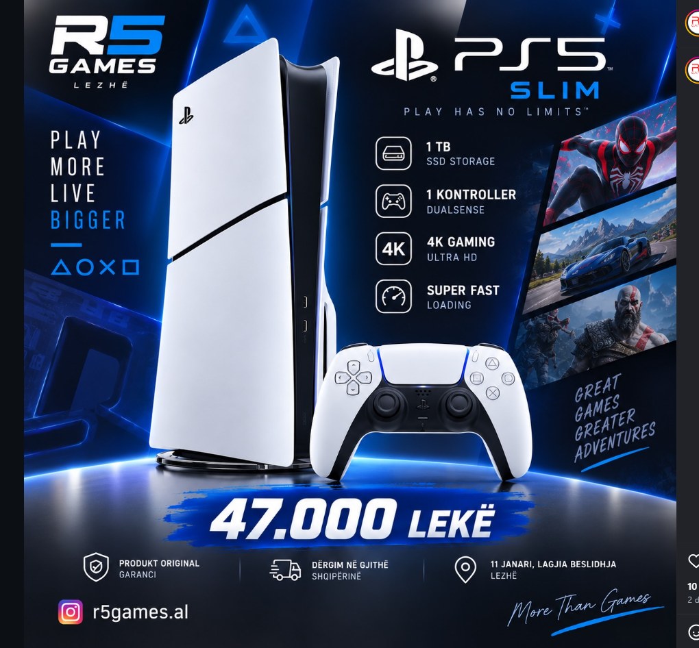 PS5 Slim 1TB